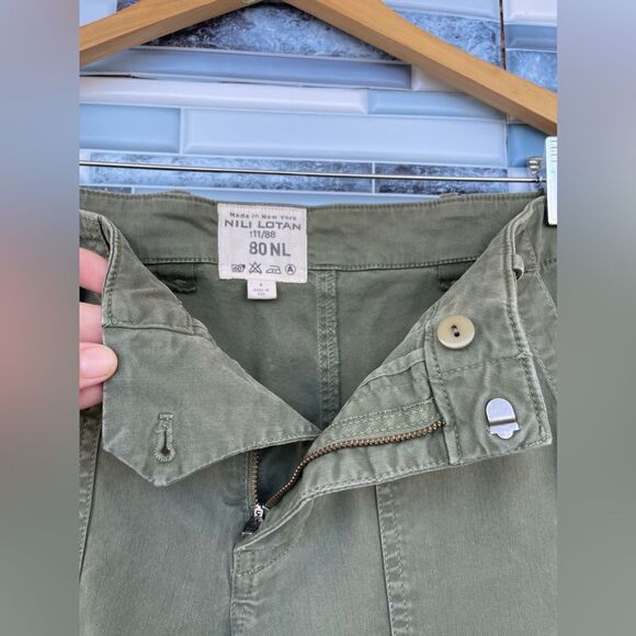 NILI LOTAN Cropped Military Pant in Camo size 4 - Picture 10 of 17